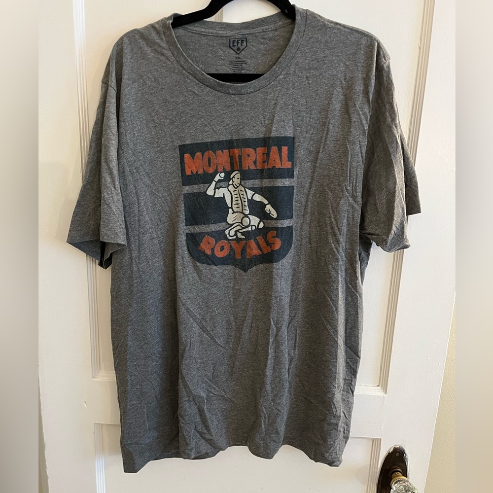 Ebbets Field Flannels Shortsleeve T-shirt - Montreal Royals - Size XXL